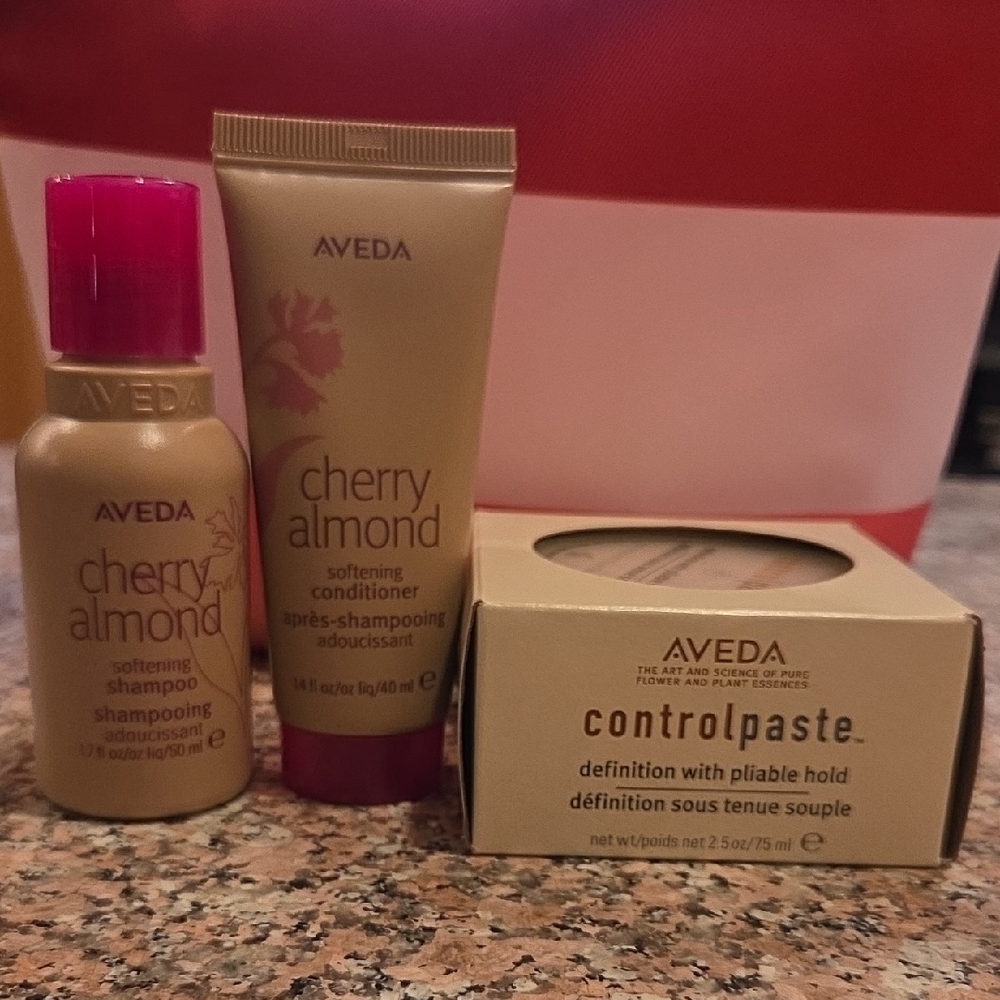 Aveda Cherry Almond Hair 3 Piece Care Set